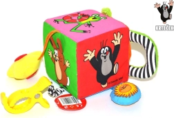 Tekstilinė daugiafunkcė kaladėlė su Kurmiu