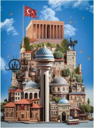 Dėlionė Ankara 1000 dalių ANATOLIAN