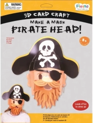 Kūrybinis rinkinys 3D kaukė Piratas