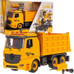 Detachable dump truck with lights and sounds + accessories