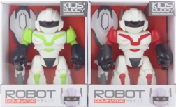 Plastikinis robotas su baterijomis, šviesomis ir garsais