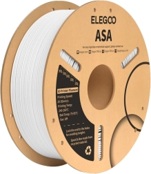 ELEGOO ASA baltas filamentos siūlas