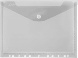 Permatomas A4 vokelis su spaude ir eurokabinimu Opaline