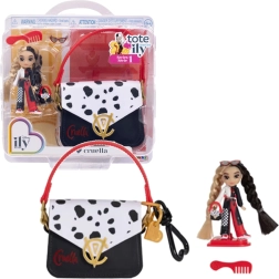 Disney ILY 4Ever mini mados lėlė, įkvėpta Kruelos, su priedais