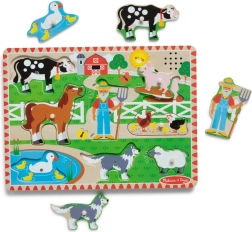 Wooden Farm Puzzle by Melissa & Doug