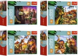 Puzzle miniMAXI 20 detalių - Pažink dinozaurų pasaulį