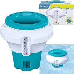 Plūduriuojantis chemijos dozatorius su integruotu termometru BESTWAY CHEMGUARD