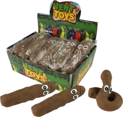 Tempiama antistresinė žaislas kakutis su akimis