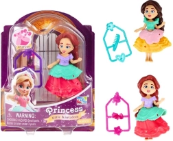 Aprengiama lėlytė Little Kingdom su priedais, 8 cm