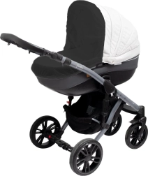 Vaikiško vežimėlio tinklelis nuo uodų New Baby Basic juodas