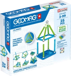Magnetinis konstruktorius GEOMAG classic recycled – 25 dalys