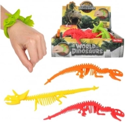 Silikoninė tampri apyrankė dinozauras – antistresinė apyrankė vaikams
