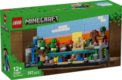 LEGO Minecraft Minibiomai – konstruktorius eksponavimui