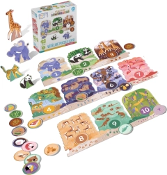 Didžiulė dėlionė-loto – išvyka į zoologijos sodą