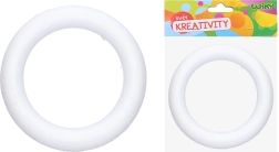 Dekoratyvinis polistireno vainikėlis 25 cm