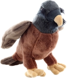 Pliušinis ūsuotasis grifas 25 cm