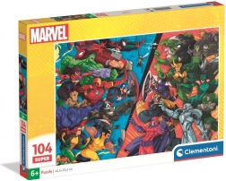 Clementoni dėlionė Avengers vs. piktadariai 104 detalės