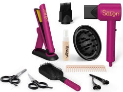 Kosmetikos rinkinys vaikams su fenu ir plaukų tiesintuvu