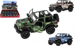 Auto Jeep Wrangler Camo leidimas metalas/plastikas 13 cm