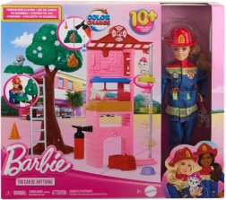 Lėlė Barbie ugniagesė su priedais