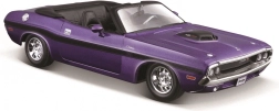 Automobilio modelis 1970 DODGE CHALLENGER R/T kabrioletas 1:24