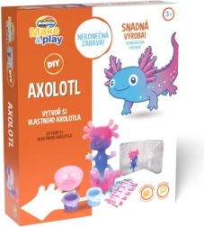 Modelo DIY aksolotlio modelis – kūrybinis rinkinys minkštai figūrėlei pagaminti