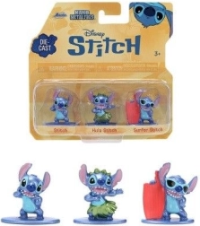 Metal Figures STITCH – set of 3 pcs (4 cm) by Jada Toys