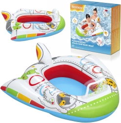 Children's inflatable spaceship-shaped boat with sound Bestway Funspeakers