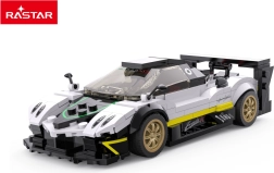 Automobilio konstruktorius 1:28 PAGANI ZONDA R (Rastar), baltas