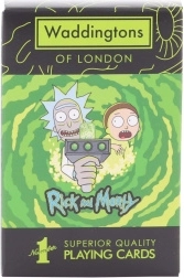 Waddingtons Playing Cards Rick and Morty