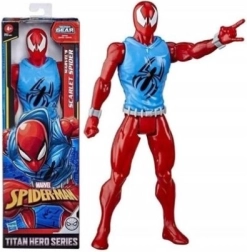 Marvel Spider-Man Titan Hero Series Scarlet Spider figūrėlė, 30 cm