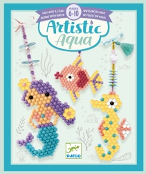 Artistic Marbles Under the Sea