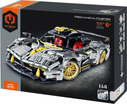 IM.MASTER sidabrinio lenktyninio automobilio konstruktorius, mastelis 1:14
