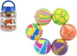 Spalvingi šokinėjantys kamuoliukai 3,2 cm, įvairių spalvų – 1 vnt.