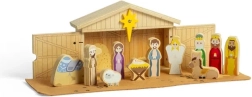 Bigjigs Toys medinis Kalėdų Betliejus