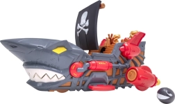 Teamsterz piratų laivas su ryklio dizainu ir mašinėle