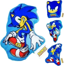 Pliušinė pagalvėlė SONIC – 4 motyvai, 15 cm