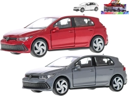 Metalinis automobilio modelis Volkswagen Golf 8 GTI su atbulinės eigos mechanizmu