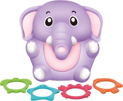 Vonios dramblys su žiedais