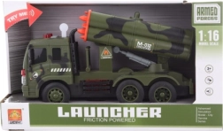 Karinis automobilis su raketomis vaikams