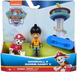 PAW PATROL figūrėlių rinkinys: Maršalas ir drąsusis Danny X