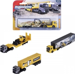 Volvo transporter – metal truck with trailer and accessories