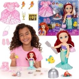 Mini lėlė DISNEY Mažoji undinėlė Ariel 16 cm su priedais