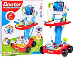 Mobilus baterijomis maitinamas medicininis rinkinys – mėlynas