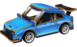 3D Puzzle Racing Car Wood