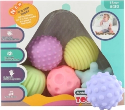 Jutiminiai kamuoliukai patiems mažiausiems vaikams