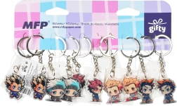 Anime raktų pakabukas miksas