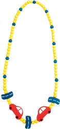 Medinis karoliai su automobiliukais 23 cm (6 vnt.)