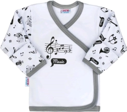 New Baby Music cotton baby shirt size 68