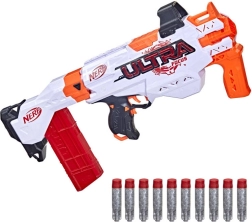Nerf Ultra Focus elektrinis pistoletas su dėtuvė ir putplasčio šoviniais